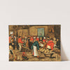 The Wedding Feast (1622) by Pieter Brueghel The Younger