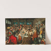 The Wedding Feast at Cana by Venetian School