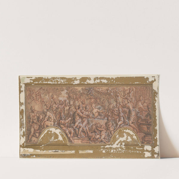 The Wedding Feast of Bacchus and Ariadne (ca. 1709) by Guy Louis Vernansal the Elder