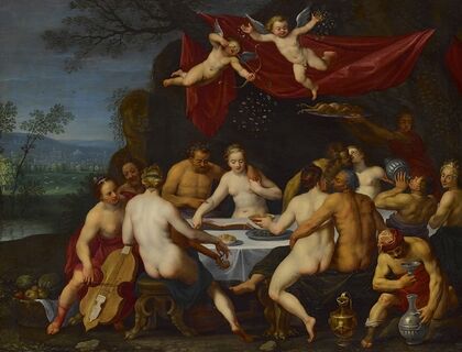 The Wedding Feast Of Bacchus And Ariadne