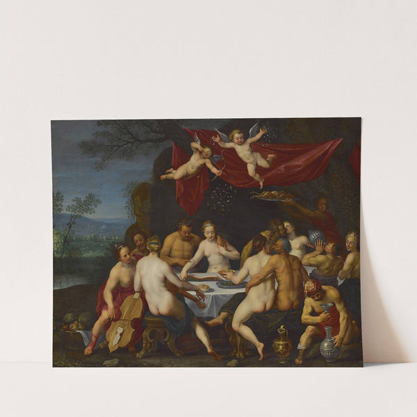 The Wedding Feast Of Bacchus And Ariadne by Marten Pepijn
