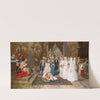 The wedding (1885) by Giulio Rosati
