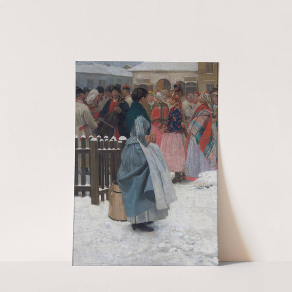 The Wedding Is Coming (1891) by Antoni Piotrowski