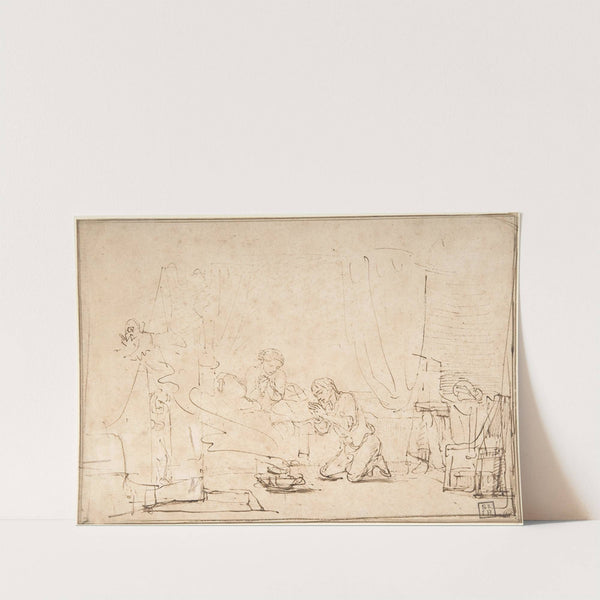 The Wedding Night of Tobias and Sarah by Rembrandt van Rijn