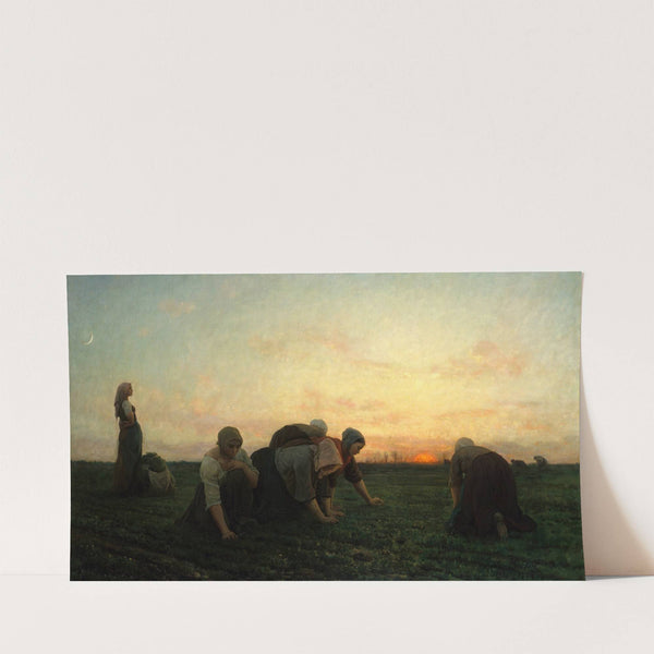 The Weeders (1868) by Jules Breton
