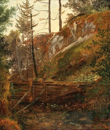 The Weir near Miesenbach
