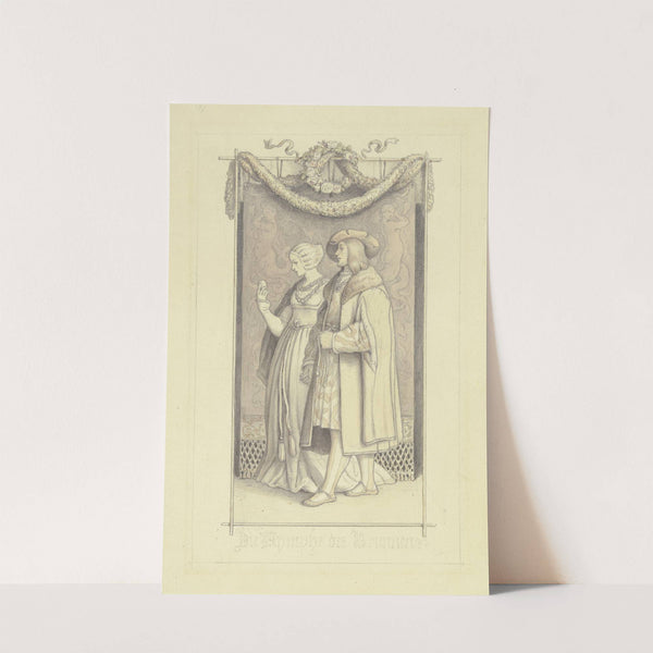 The well nymph by Adrian Ludwig Richter