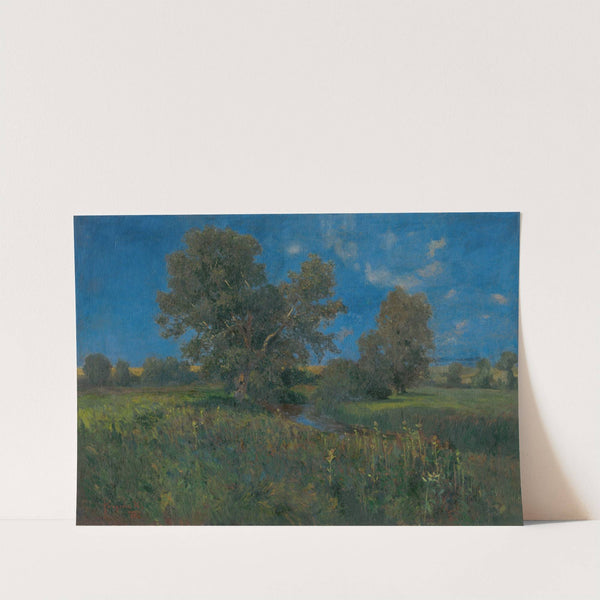 The West Slovak Landscape by Karol Pongrácz