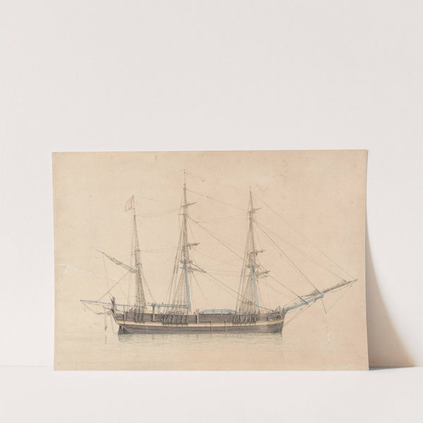 The Whaler 'Truelove' of Hull by William Ward