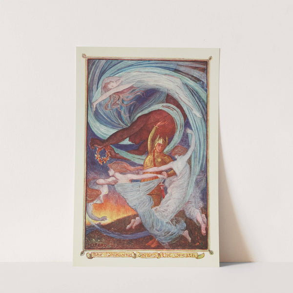 The Whirlwind seizes the Wreath by Henry Justice Ford