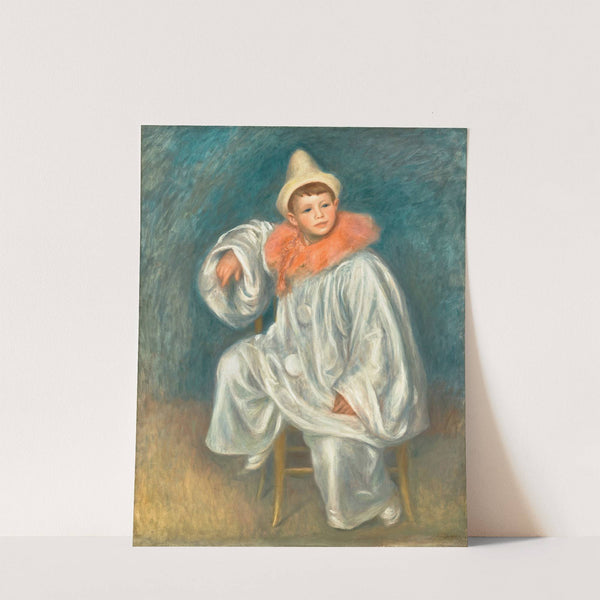 The White Pierrot by Pierre-Auguste Renoir