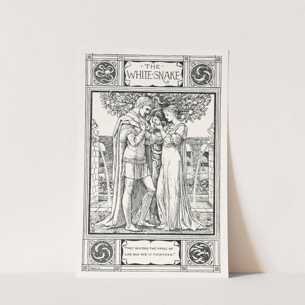 The White Snake by Walter Crane