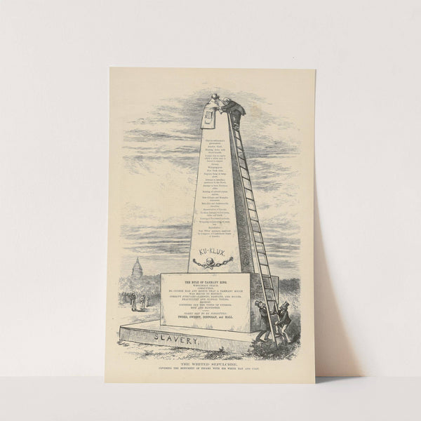 The whited sepulchre (1872) by Thomas Nast