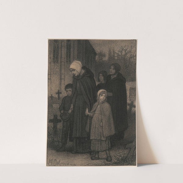The Widow by Charles de Groux