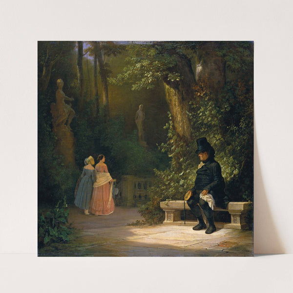 The Widower (1844) by Carl Spitzweg