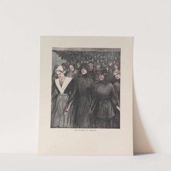 The Widows of Belgium (1916-1917) by Louis Raemaekers