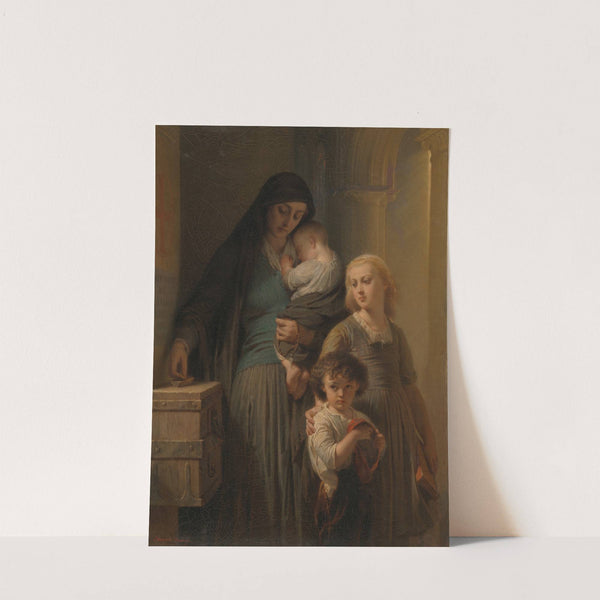 The widow’s penny (1839-1883) by Édouard-Louis Dubufe