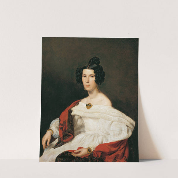 The wife of court official Josef von Stadler (1835) by Ferdinand Georg Waldmüller