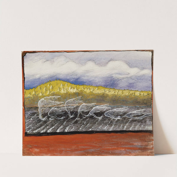 The Wind Blows by Hugo Simberg