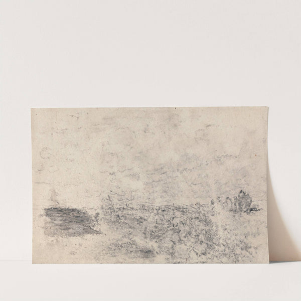 The Wind on the Heath (between 1850 and 1859) by David Cox