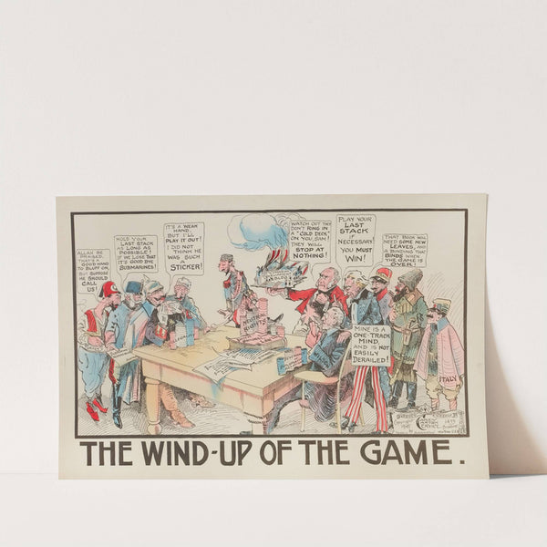 Trouble in ‘Troubled Waters’ (1915) by Carey Cartoon Service