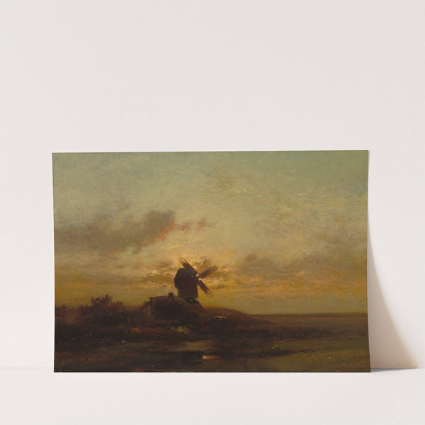 The Windmill by Jules Dupré