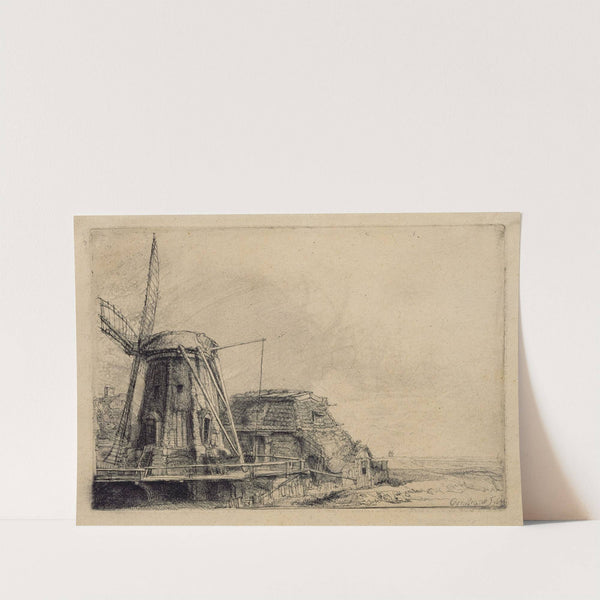 The Windmill by Rembrandt van Rijn