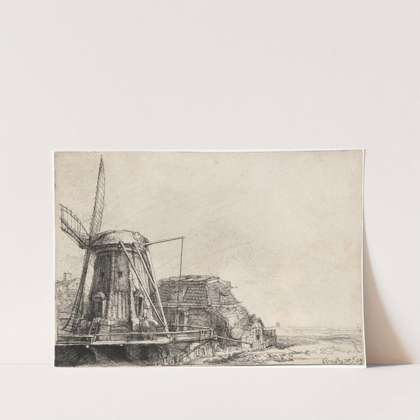 The Windmill by Rembrandt van Rijn