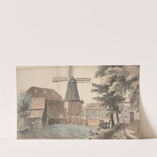 The Windmill, Wandsworth Surrey by Capt. Francis Grose
