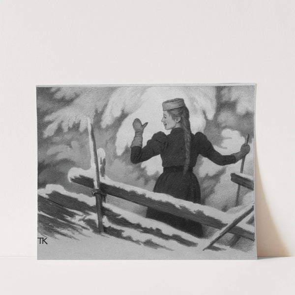 The Winter Fairy Tale by Theodor Kittelsen