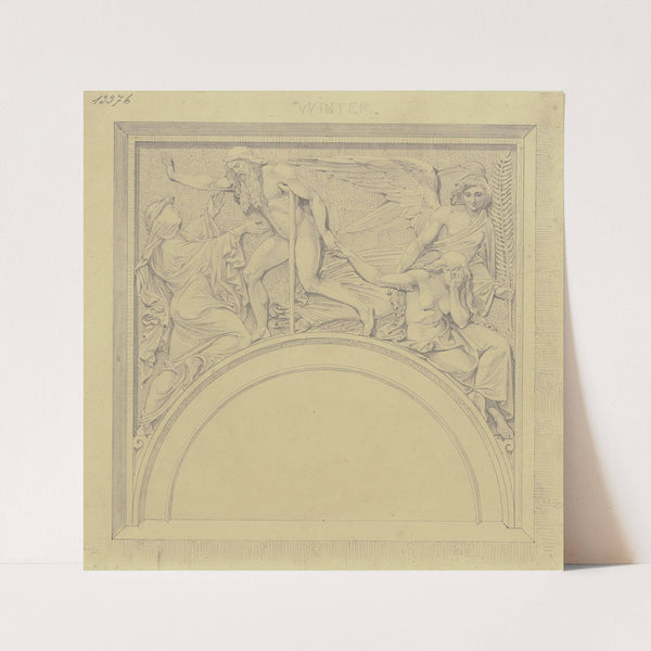 The winter by Johann Baptist Scholl The Younger