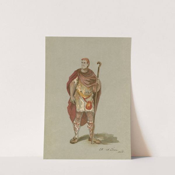 The Winter’s Tale; A clown Act II (1904) by Tom Heslewood