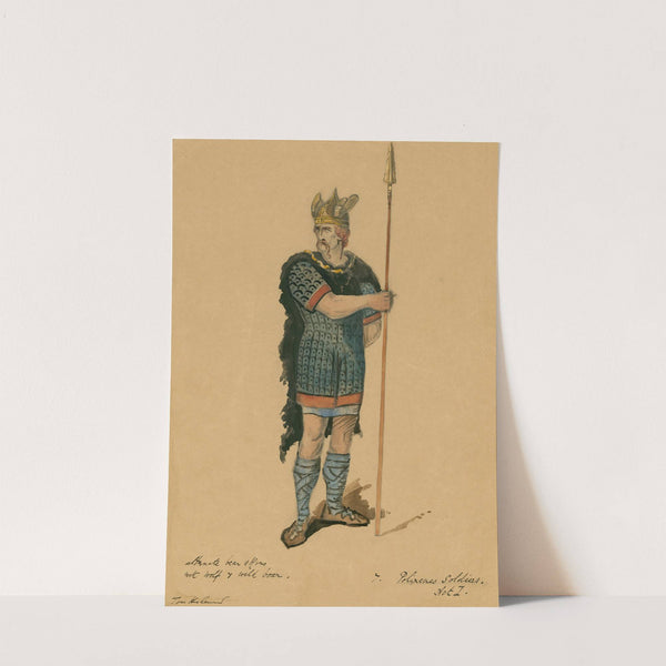 The Winter’s Tale; Polixenes Soldiers, Act I (1904) by Tom Heslewood