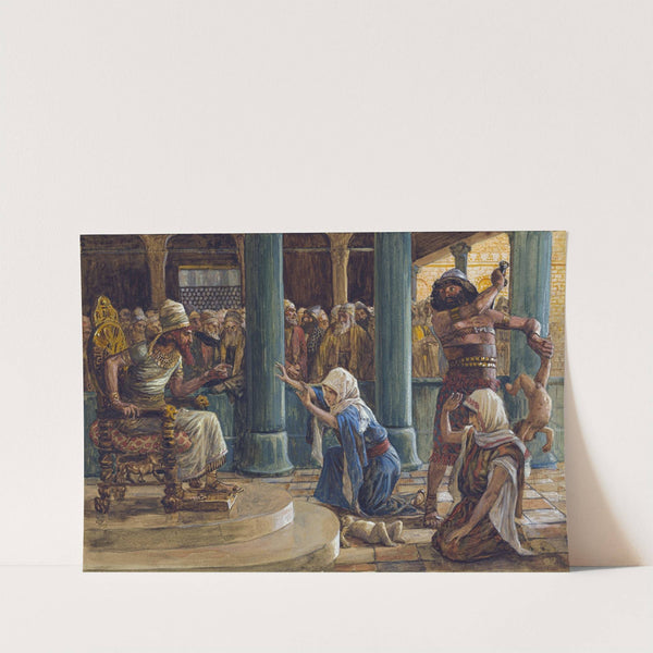 The Wisdom of Solomon (c. 1896-1902) by James Tissot