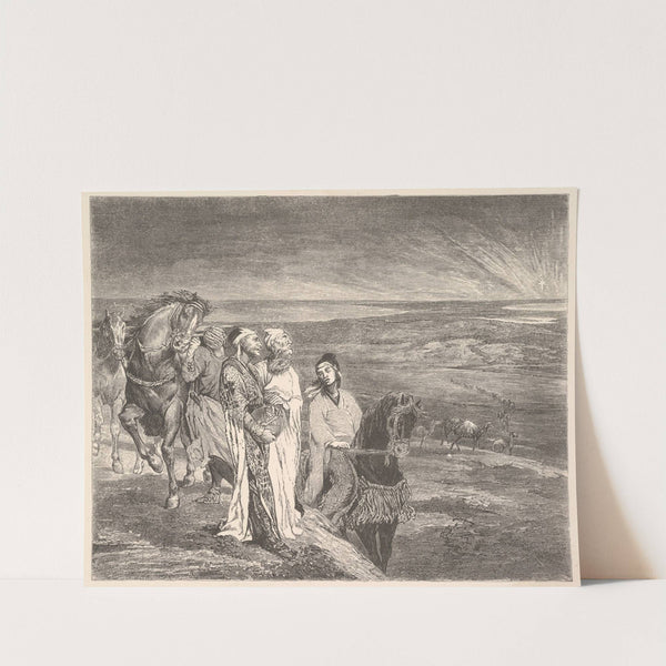 The Wise Men out of the East (1868) by John La Farge