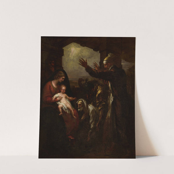 The wise men’s offering by Benjamin West