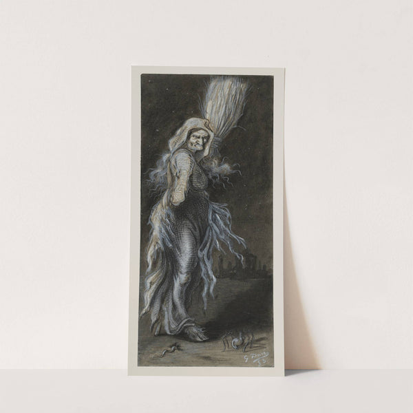 The Witch (1853) by Gustave Doré