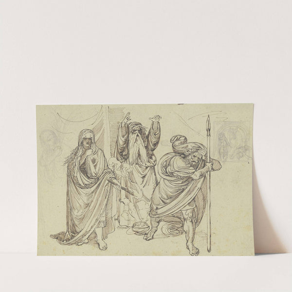 The witch of Endor by Ferdinand Fellner