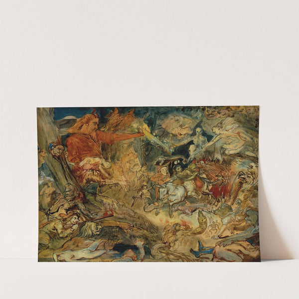 The Witches’ Sabbath by Theodor von Holst