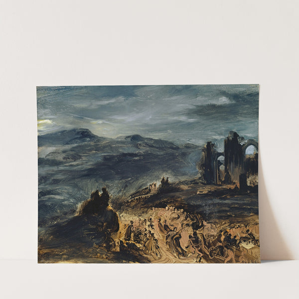 The Witches’ Sabbath (Around 1831-1833) by Eugène Delacroix