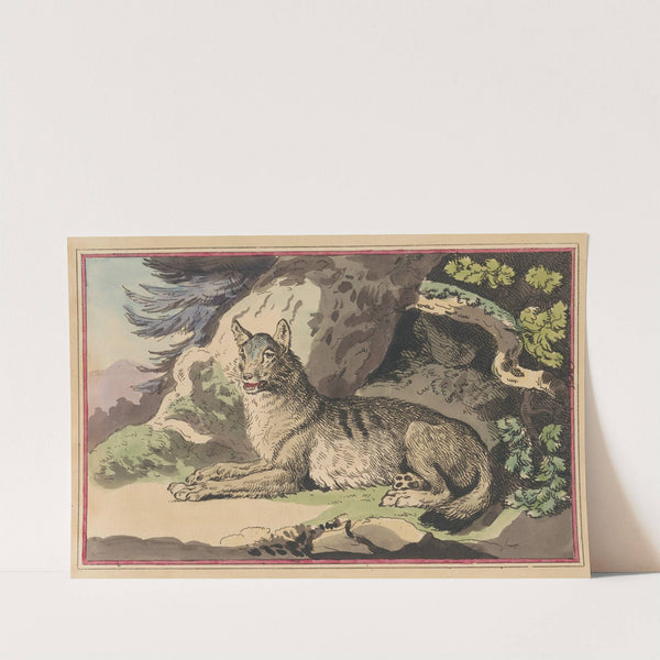 The Wolf (1787) by Thomas Rowlandson