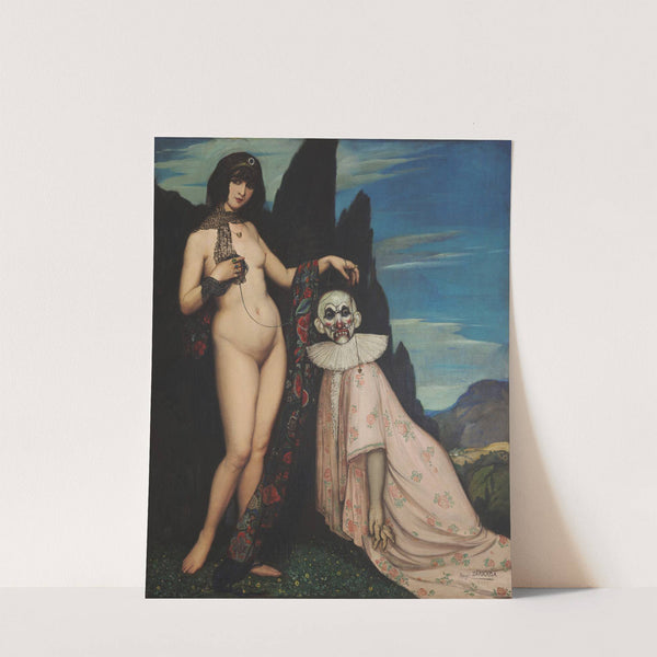 The Woman and the Puppet (1909) by Ángel Zárraga