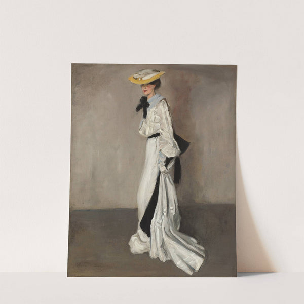 The Woman In White (circa 1900) by Alfred Henry Maurer