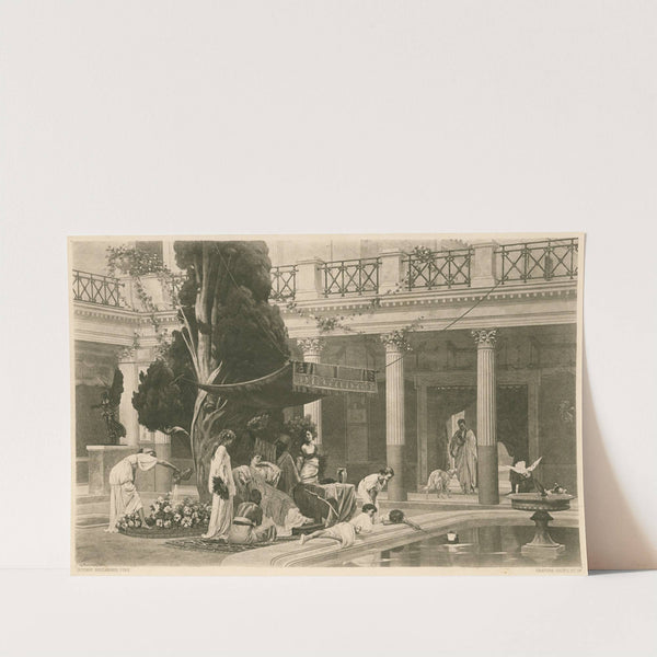 The women’s court (1875) by Gustave Boulanger