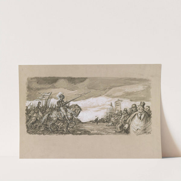 The Women’s Party and mere man (1920) by Oscar Edward Cesare