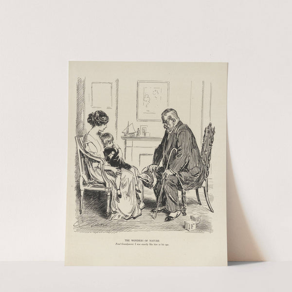 The wonders of nature (1916) by Charles Dana Gibson