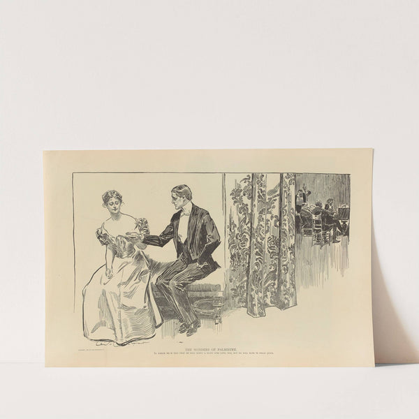 The wonders of palmistry (1893-1900) by Charles Dana Gibson