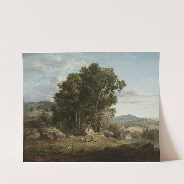 The Wood Chopper by George Inness