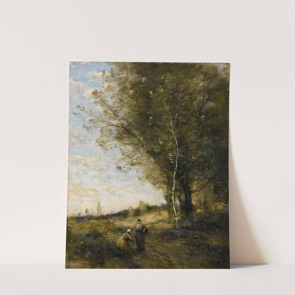 The Wood Collectors by Jean-Baptiste-Camille Corot