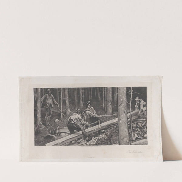 The Wood-cutters (1880) by Sir Hubert von Herkomer